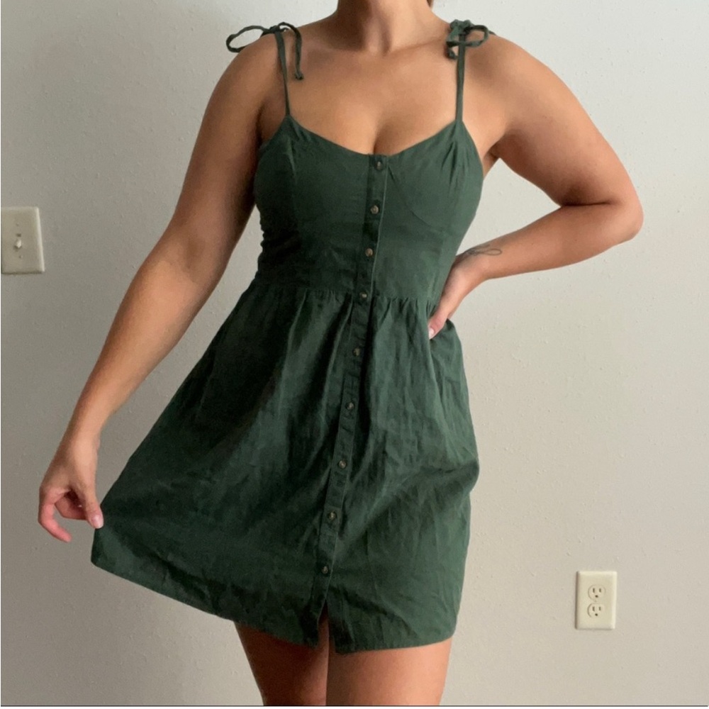 AE Green Mini Dress